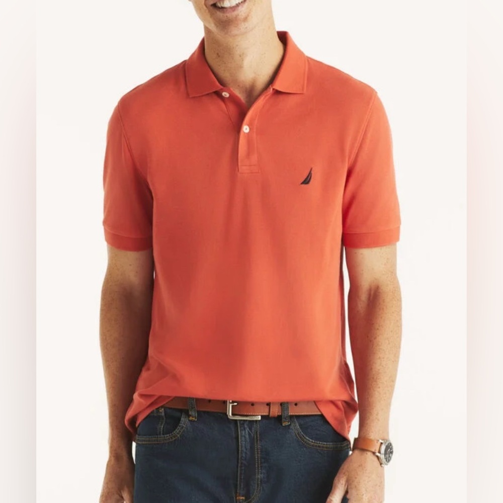 Nautica Men's Performance Deck Shirt Polo in Classic Fit